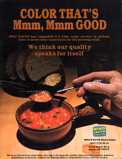 An old trade shop ad from 1983